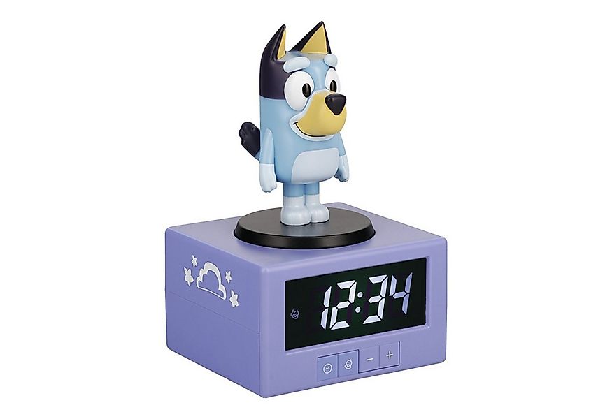 Paladone Kinderwecker Bluey Digitaler Wecker mit Nachtlichtfunktion und Sno günstig online kaufen