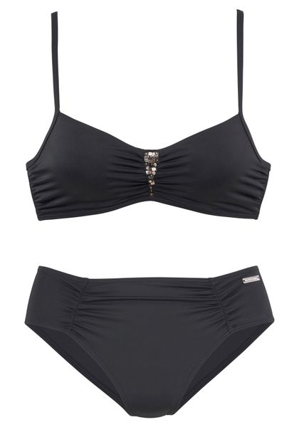 LASCANA Bügel-Bikini mit Pailletten-Verzierung günstig online kaufen