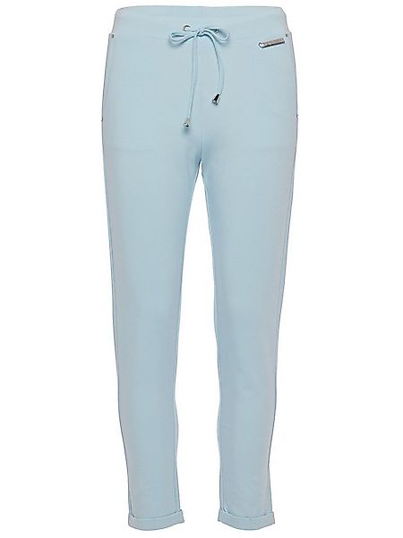 Christian Materne Jogger Pants Sweathose Körpernah mit Umschlagsaum günstig online kaufen