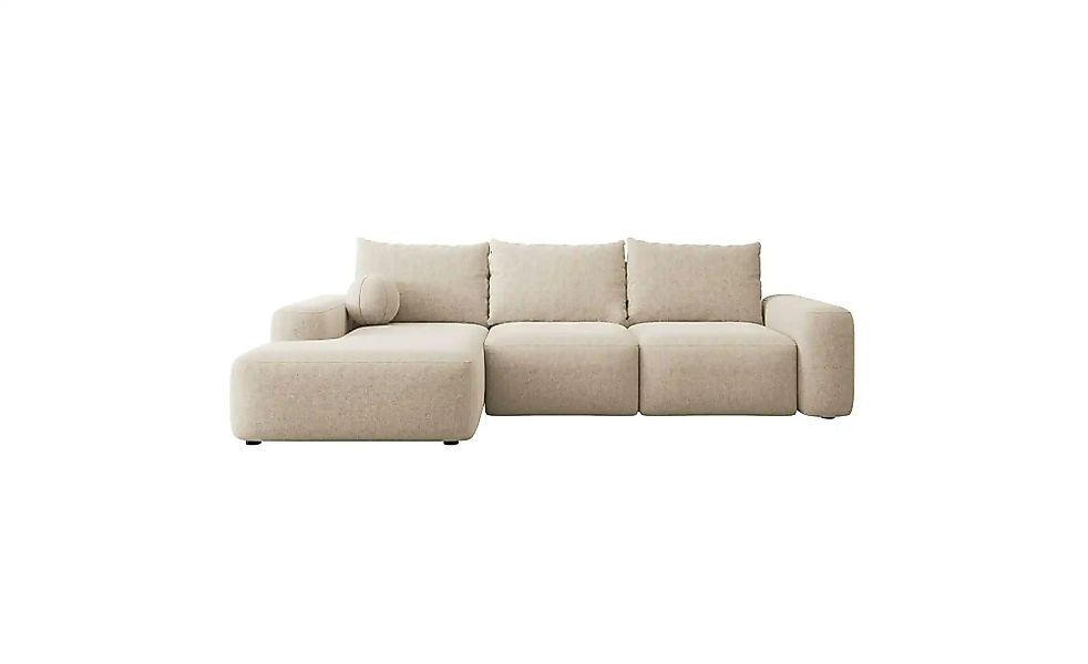 Selsey Ecksofa mit Schlaffunktion Carnos ¦ beige ¦ Maße (cm): B: 264 H: 82 günstig online kaufen