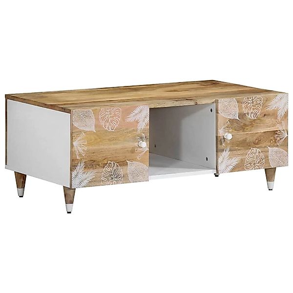 vidaXL Couchtisch 100x54x40 cm Massivholz Mango 4018676 günstig online kaufen