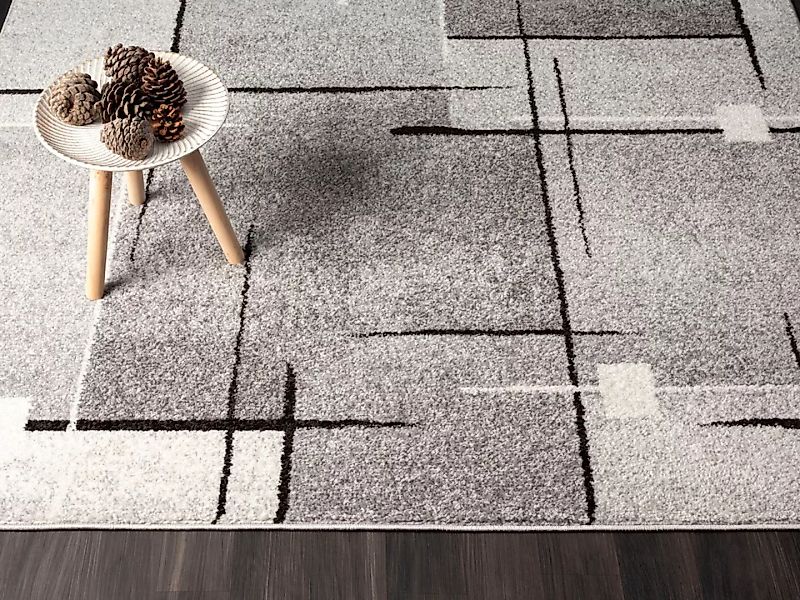 merinos Teppich »Thales 6102«, rechteckig, Kurzflorteppich mit Konturenschn günstig online kaufen