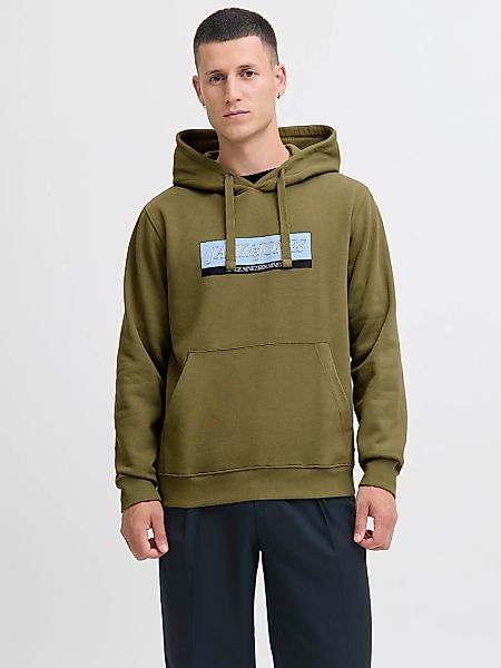Jack & Jones Kapuzensweatshirt "JORINWOOD BLOCK BRANDING SWEAT HOOD" günstig online kaufen