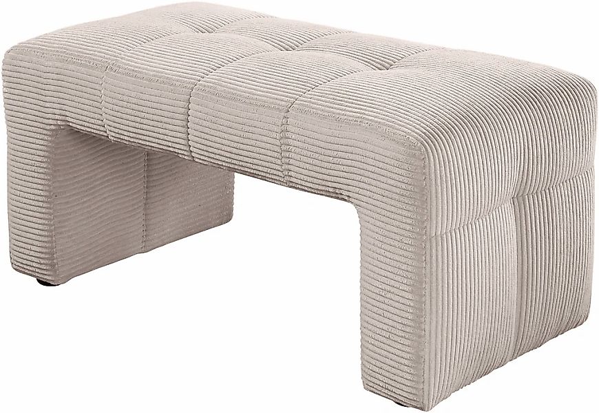 exxpo - sofa fashion Hockerbank "Barista Hockerbank mit hoher Bodenfreiheit günstig online kaufen