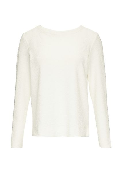 s.Oliver Longsweatshirt, mit Crinkle Optik günstig online kaufen