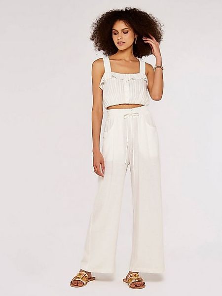 Apricot Stoffhose Legere Hose, mit weitem günstig online kaufen