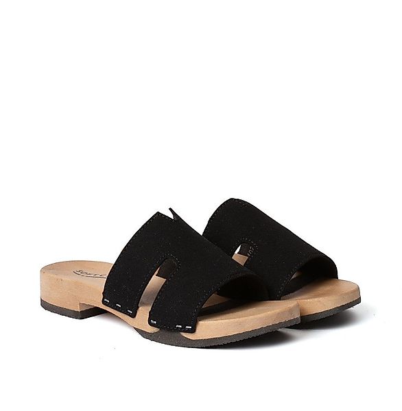 Softclox BLIDA vegan Velourseffekt schwarz (hazelnut) günstig online kaufen