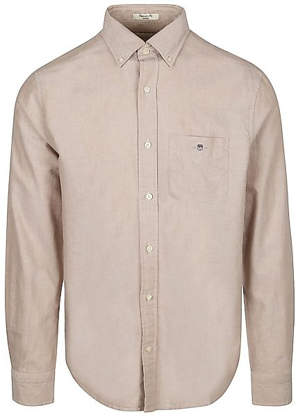 Gant Shirt Oxford Beige - Größe 3XL günstig online kaufen