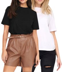 ONLY T-Shirt (2er-Pack) Basic Shirt im günstig online kaufen