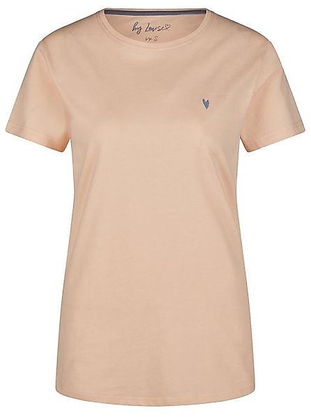 By Louise Pyjamaoberteil Damen Pyjamashirt mit kurzem Arm (1-tlg) Baumwolle günstig online kaufen