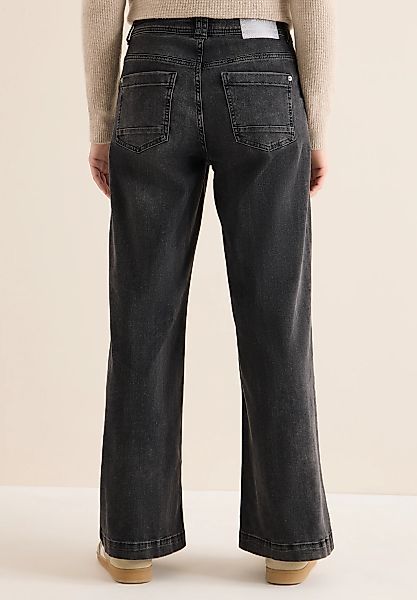 Cecil Loose-fit-Jeans in grauer Waschung günstig online kaufen