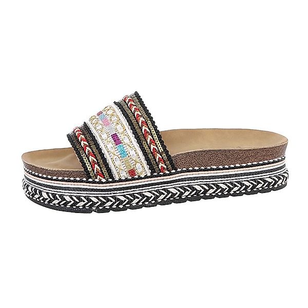Ital-Design Damen Mules Freizeit Plateausandaletten (85960242) günstig online kaufen