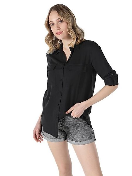 Colins Langarmhemd Longsleeve Damen Shirt, Langarmshirts für Damen, Obertei günstig online kaufen
