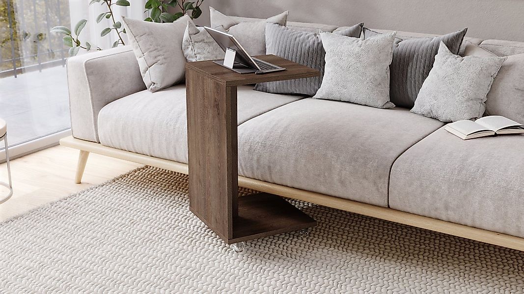 designimpex Beistelltisch Design Hugo Ecktisch Tisch günstig online kaufen