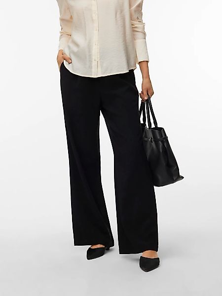 Vero Moda Schlupfhose "VMKATIE LOOSE PANT WVN NOOS" Materialmix günstig online kaufen