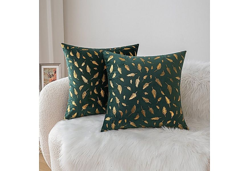 Rosnek Kissenbezug Samt, Doppelseitig, für Weihnachten Sofa Bett Dekoration günstig online kaufen