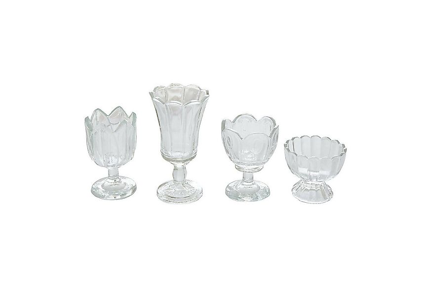 Mirabeau Windlicht Windlicht 4er Set Amisette klar (4er Set, 4er Set) günstig online kaufen