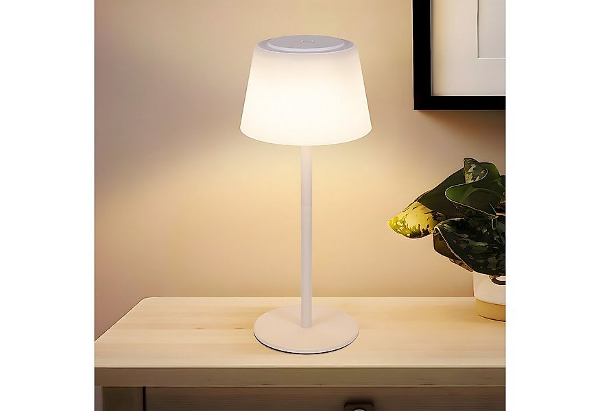ZMH LED Tischleuchte Touch Dimmbar Tischlampen Modern 3600mhA Batterie für günstig online kaufen