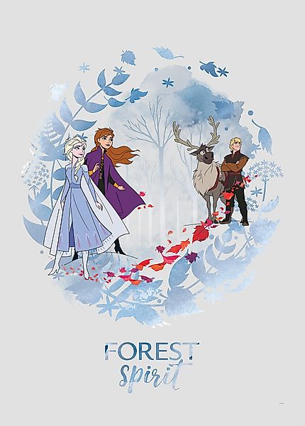 Komar Bild "Frozen Spirit", Disney, (1 St.), Wandbild zur Dekoration im Kin günstig online kaufen