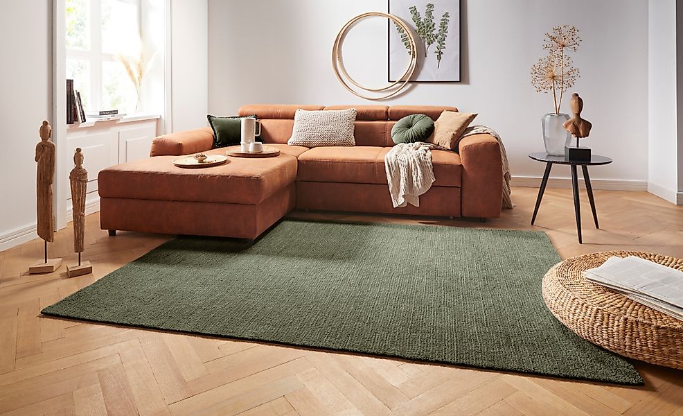 HANSE Home Teppich "Supersoft" rechteckig 10 mm Höhe Kurzflor, Läufer Moder günstig online kaufen