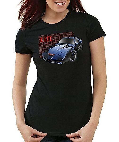 style3 T-Shirt K.I.T.T. michael knight rider 2000 black trans am tv günstig online kaufen