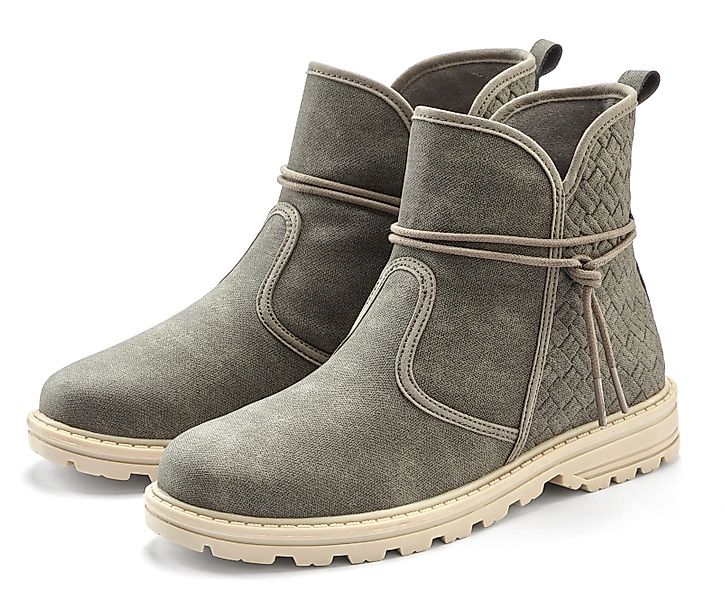 Vivance Boots, Stiefel Stiefelette mit raffinierten günstig online kaufen