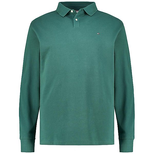 Tommy Hilfiger Poloshirt mit Elasthan Farbe dunkelgrün Größe: 3XL günstig online kaufen