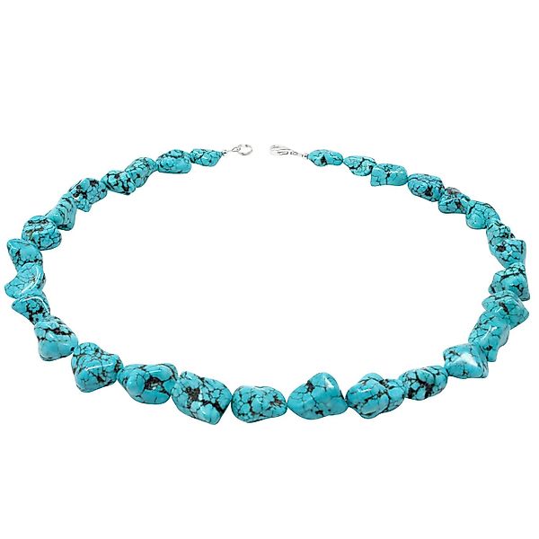 Schmuck Krone Collier Kette aus Türkis-Howlith, günstig online kaufen