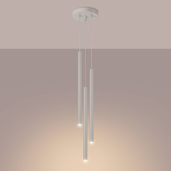 Hängelampe Pastelo, beige, Ø 19 cm, Stahl günstig online kaufen