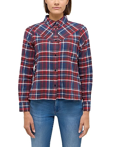 MUSTANG Langarmbluse "Damen Style Bignell" günstig online kaufen