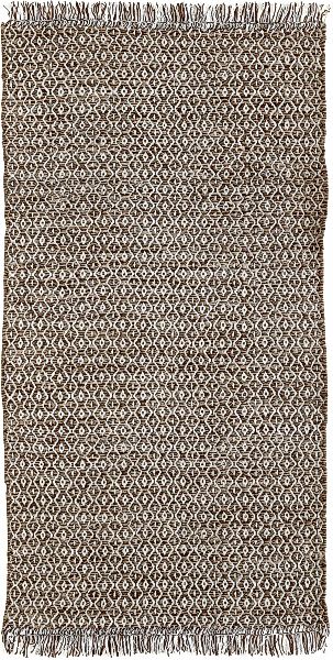 my home Teppich "Nivala" rechteckig 10 mm Höhe Flachgewebe, Rauten Motiv, r günstig online kaufen