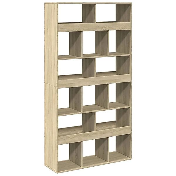 vidaXL Bücherregal Sonoma-Eiche 100x33x187,5 cm Holzwerkstoff 3309377 günstig online kaufen