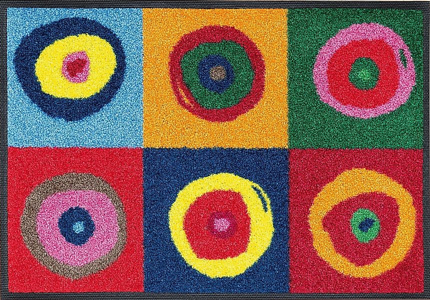 wash+dry by Kleen-Tex Fußmatte Sergej, rechteckig, günstig online kaufen