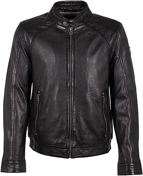 Mauritius Lederjacke GMBreston mit Reißverschluss, Stehkragen, günstig online kaufen