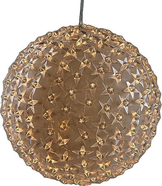 AM Design LED Dekolicht, LED fest integriert, Warmweiß, LED Kugel mit Stern günstig online kaufen