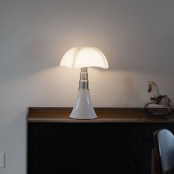Martinelli Luce Tischlampe Pipistrello Med, Dimmer, weiß günstig online kaufen