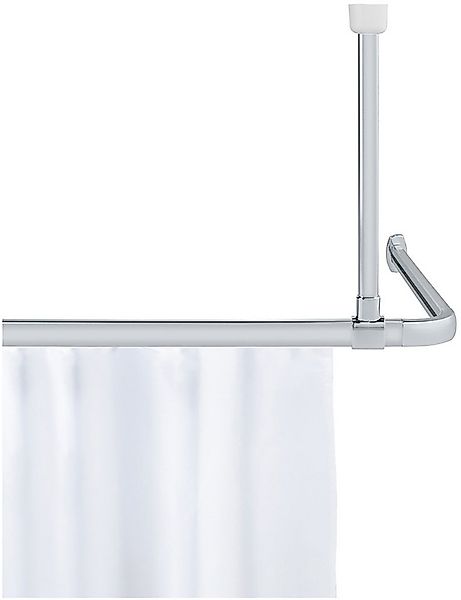 WENKO Duschstangen-Deckenhalter Modell Era, Deckenstütze aus Aluminium für günstig online kaufen