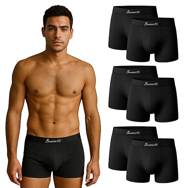 Benonetti Boxershorts Premium Herren Unterhosen, Männer günstig online kaufen