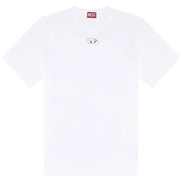 Diesel  T-Shirts & Poloshirts A17880 0CLBR T-ADJUST-OD-100 WHITE günstig online kaufen