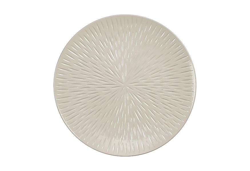 MAGIC by Inge Dekoteller, Dekoteller 33cm Kunststoff mit Strahlen Muster - günstig online kaufen