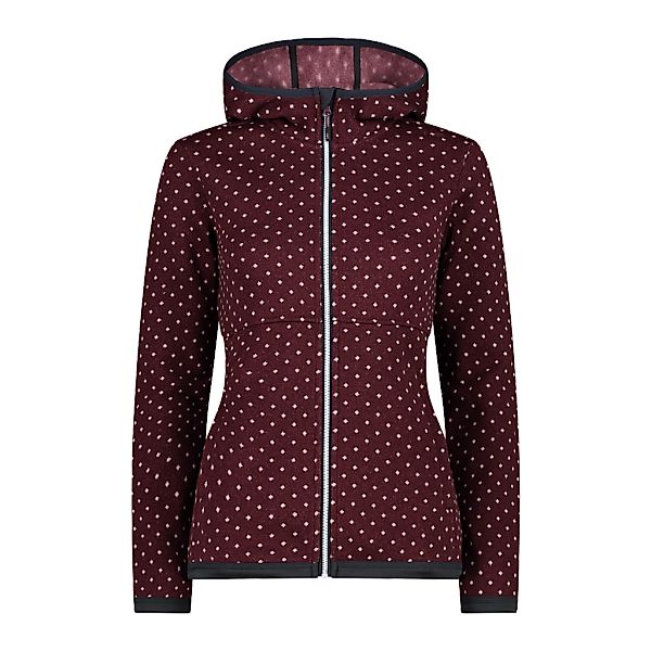 CMP Strickfleecejacke "WOMAN JACKET FIX HOOD", mit Kapuze günstig online kaufen