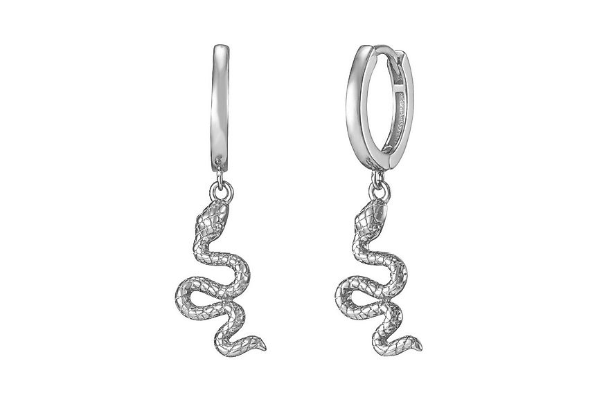 Brandlinger Paar Ohrhänger Ohrringe Culebra, Schlangen Silber 925 vergoldet günstig online kaufen