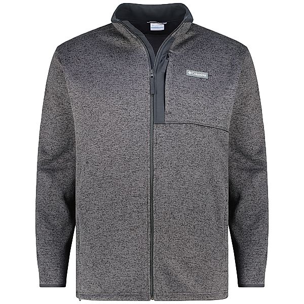 Columbia Fleecejacke mit Stehkragen Farbe schwarz Größe: 4XL günstig online kaufen