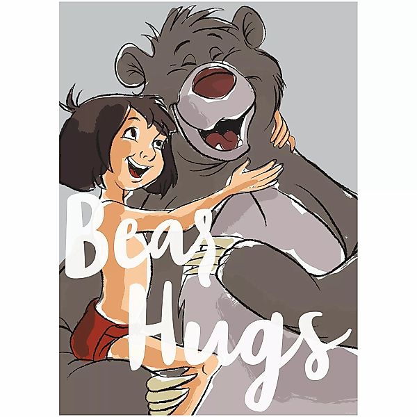 Komar Wandbild Bear Hug 30 x 40 cm günstig online kaufen