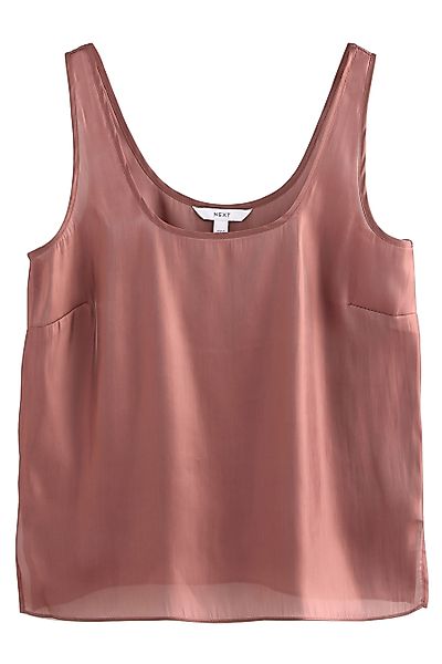 Next Blusentop Metallic-Oberteil aus Satin mit günstig online kaufen