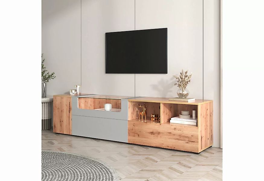 Gotagee TV-Schrank Lowboards TV-Schränke LED TV-Schrank Wohnzimmermöbel Fer günstig online kaufen