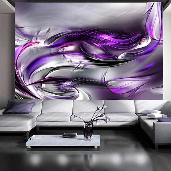 Fototapete - Purple swirls günstig online kaufen