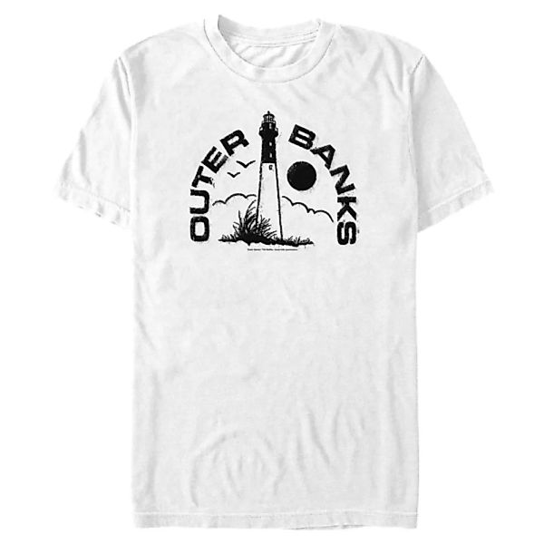 Netflix - Outer Banks - Text Lighthouse Badge - Männer T-Shirt günstig online kaufen