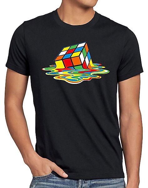 style3 T-Shirt Sheldon Zauberwürfel melting cube günstig online kaufen