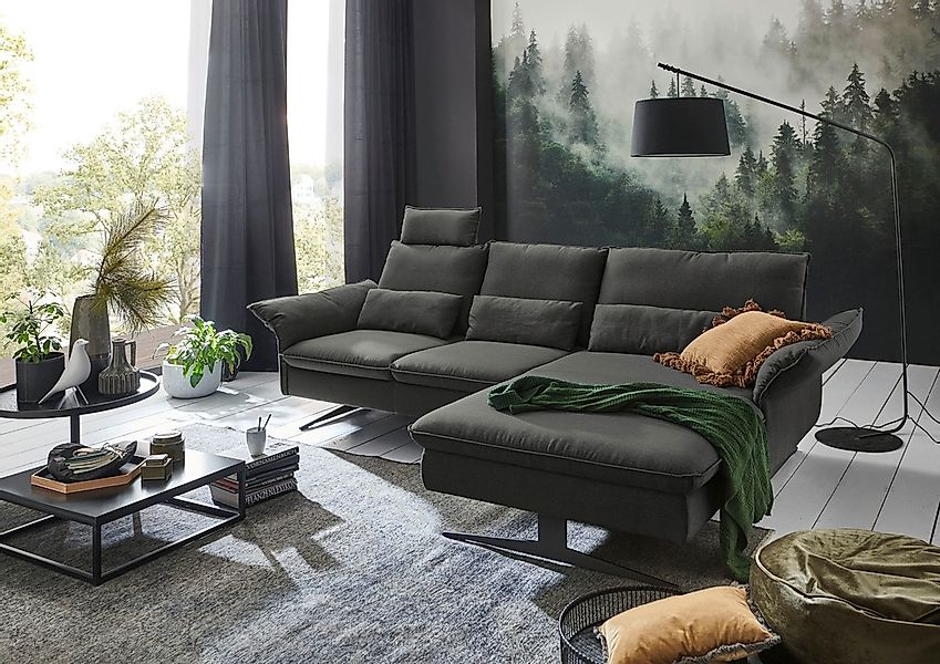 3C Carina Ecksofa »Haya modernes Funktionssofa, Tonnentaschen-Federkern, L- günstig online kaufen